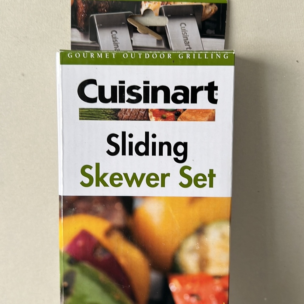 NIB Cuisinart Sliding Skewer Set🍢 - Picture 2 of 6